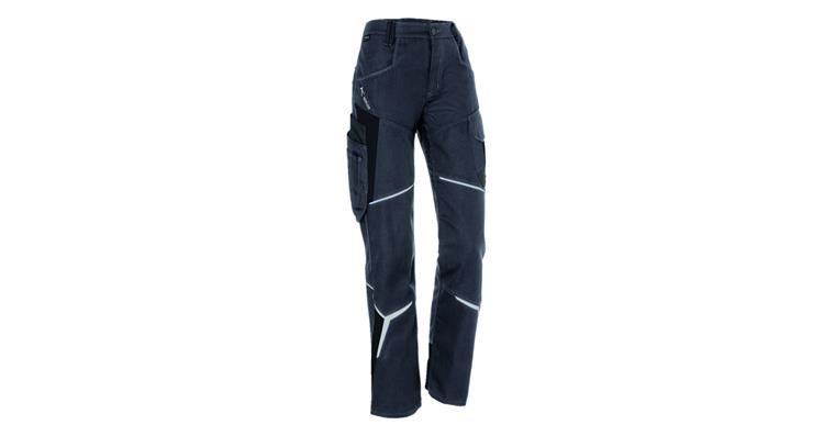Ladies' trousers BODYFORCE anthracite/black size 34