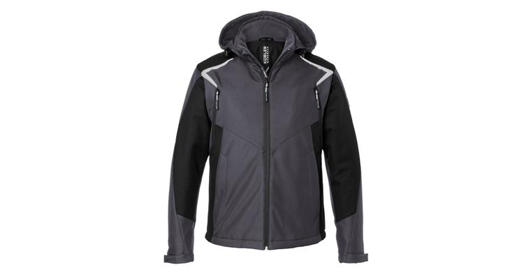 Jacket softshell winter BODYFORCE anthracite/black size 4XL