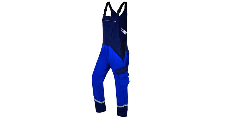 Dungarees Multisix cornflower blue/navy blue size 62