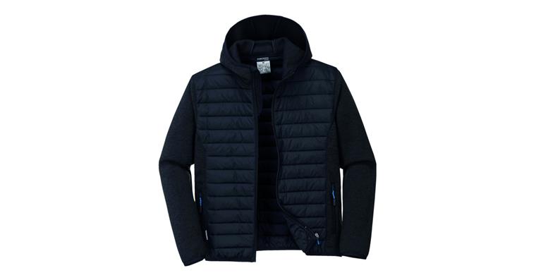 Quilted jacket KX3 graphite grey size XL