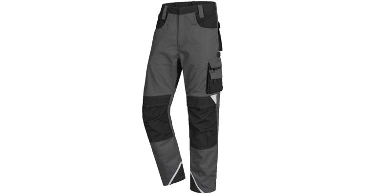 Trousers MOTION TEX PLUS grey/black size 106