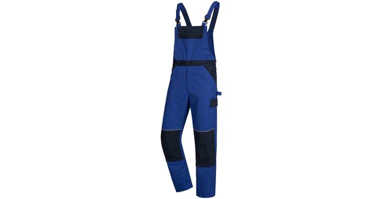 Dungarees MOTION TEX LIGHT cornflower blue/black size 48