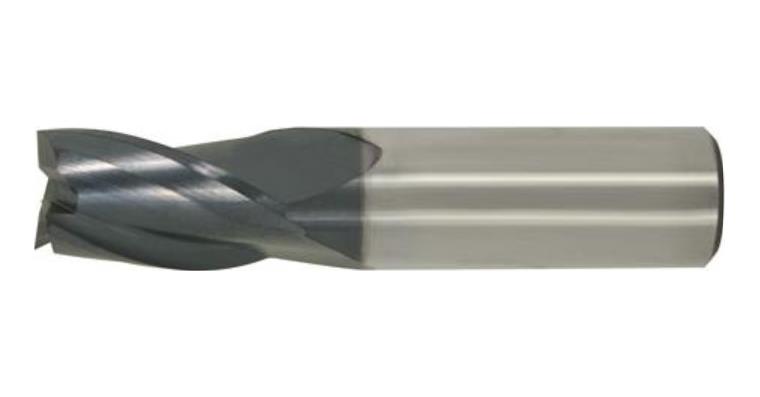 SC square end mill 3 CE DIN6535HA TiAlN short right twist approx. 30° 3 mm