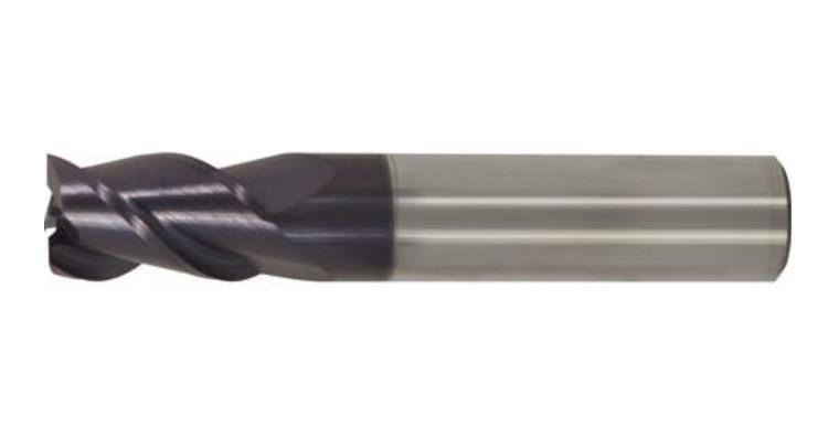 SC square end mill 3 CE DIN6535HA TiAlN long right twist approx. 45° 8 mm