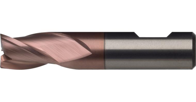 ATORN disposable SC milling cutter, 3 cutters, 2.0 mm,MF TiAlN,DIN 6535HB shaft