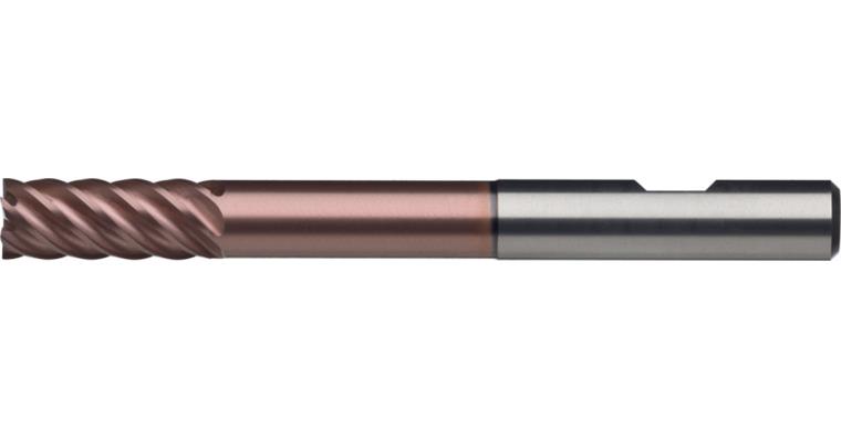 ATORN ultra-solid carbide VA end mill, 8.0 x 24 x 68 mm, DIN 6535 HB shaft