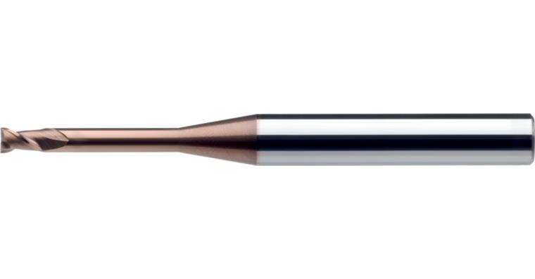 ATORN SC mini end mill, long, diameter 0.4 x 0.6 x 5 x 50 mm T=2 RT65