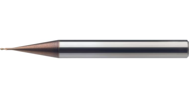 ATORN SC mini end mill, diameter 0.8 x 1.8 x 40 mm T=2 RT65