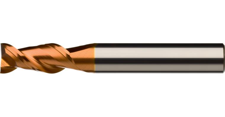 ATORN solid carbide end mill T2 HA, 3.0 x 8 x 18 x 57 mm, coated
