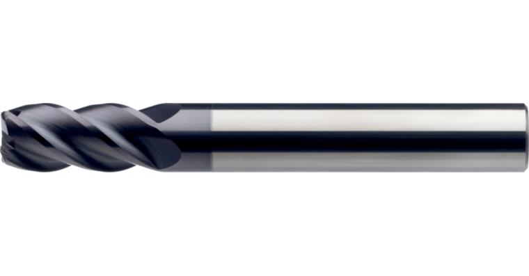 ATORN SC torus milling cutter, standard, dia. 3.0 x 9 x 50 mm r0.3 T=4 RT52