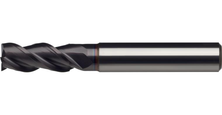 ATORN solid carbide end mill, Ø8.0 mm, L1=63 mm, teeth=3, TiAlN, HA shaft