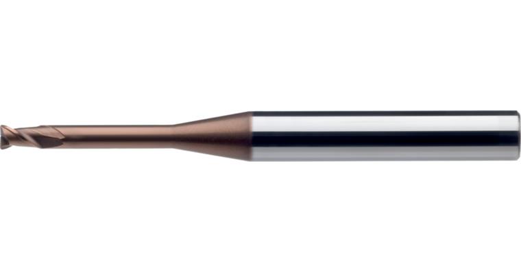 ATORN SC miniature torus milling cutter long dia. 0.60x4.0x50 mm R0.1 Z2 RT65