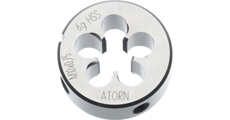 ATORN DIN 22568 die with spiral point tap MF52X1.5 6g