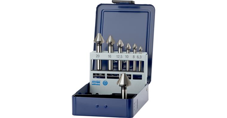 1003120046 ATORN Kegelsenker-Satz 60 Grad HSS Z3 8,0/10,0/12,5/16,0/20,0 mm