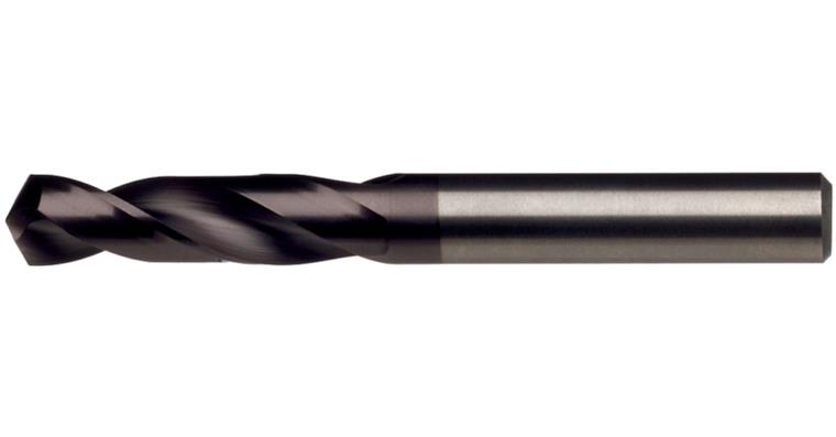 ATORN Spiralbohrer VHM-TiAlN Typ N 3xD 1,1 mm x 28 mm 118 Grad