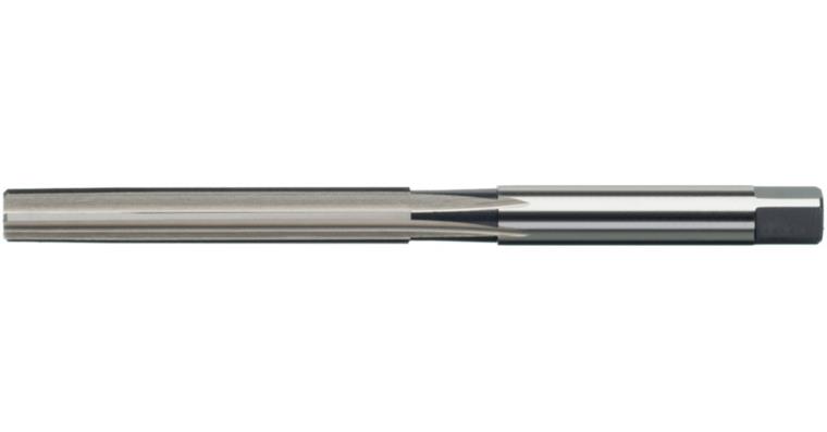 ATORN HSS hand reamer, H7, A, 0°, 8.0mm x 115mm, T=6, DIN 206