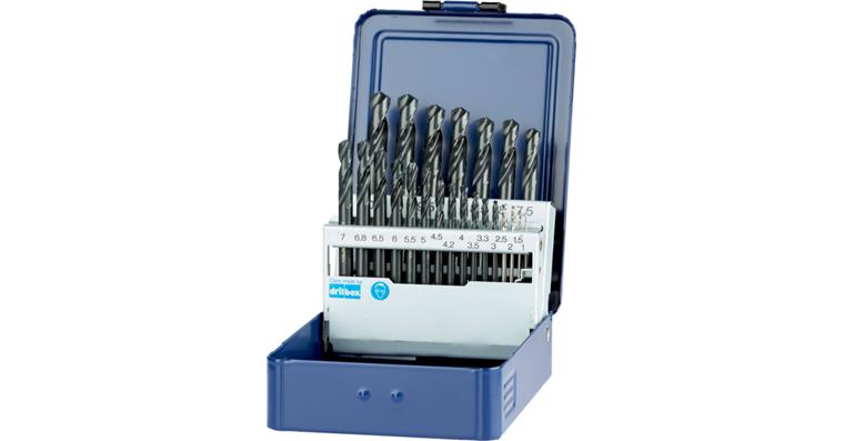 ATORN twist drill bit set N HSS DIN 1897 1.0-10.2 mm 0.5 in box