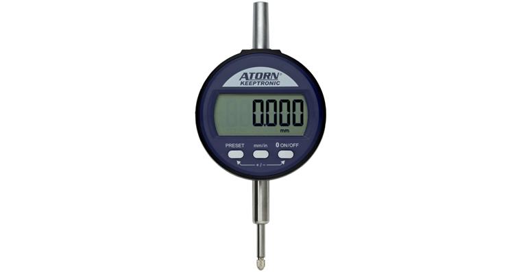 ATORN dial gauge, KEEPTRONIC 12.5 mm 0.01 mm increment, multiCOM data output