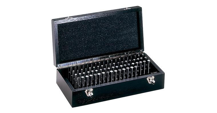 ATORN test pin set, gauge steel, TK1, 1.00-10.00 mm in 0.01 mm increments