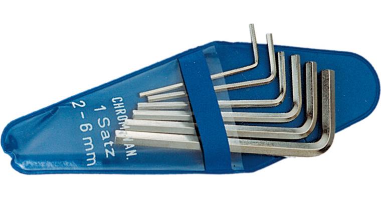 ATORN hexagon screwdriver set, 10 pieces, 2-14 mm, in plastic bag