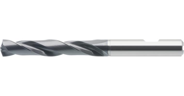 ATORN solid carbide drill UNI TiAlNplus 5xD with IC 11.0 mm straight shank HB