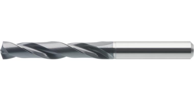 ATORN solid carbide drill UNI TiAlNplus 5xD without IC 6.8 mm straight shank HA