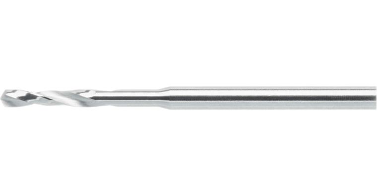 ATORN micro drill HSSE-PM DIN 1899A 0.05 mm x 25 mm x 0.4 mm 118°