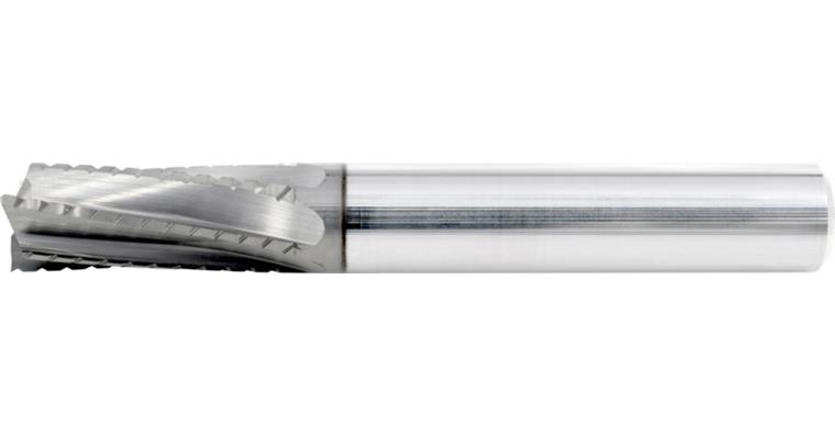 ATORN SC HSC end mill, diameter - G/CFRP diameter 5.0 mm W10° L:50x16 T=6 d6