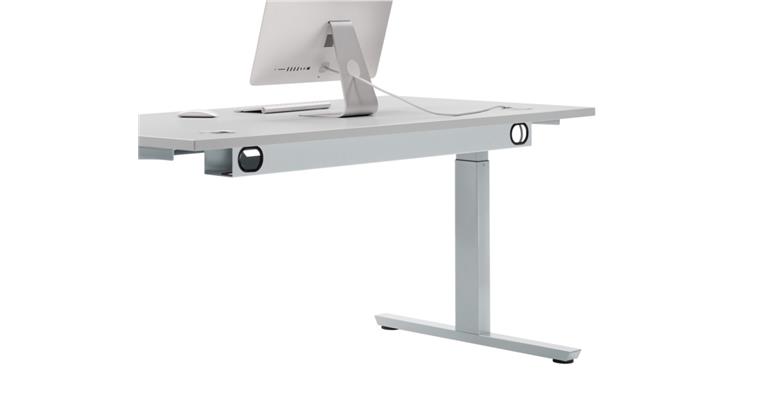 Cable duct for desk width 1600 mm