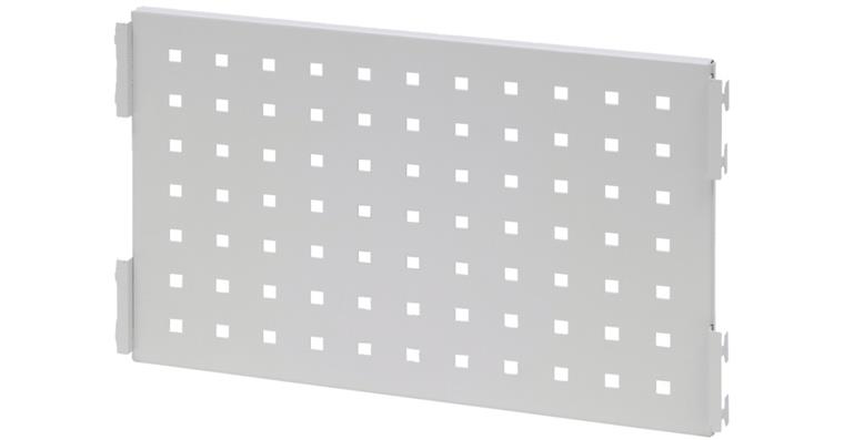 Perforated metal plate H800XW1440 mm RAL7035