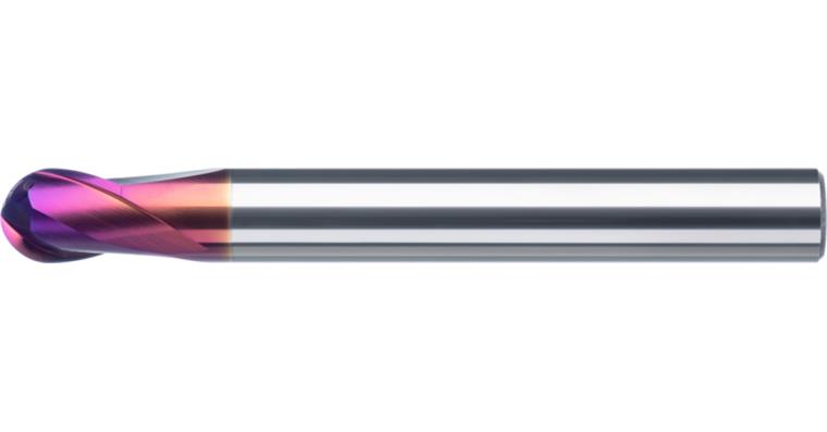 ATORN SC radius cutter TiAlSiN 2x2.5x65 mm clearance 1.95x4.5 mm