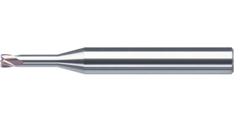 SC mini torus milling cutter, clearance dia. 1.95 mm, clearance length 12 mm