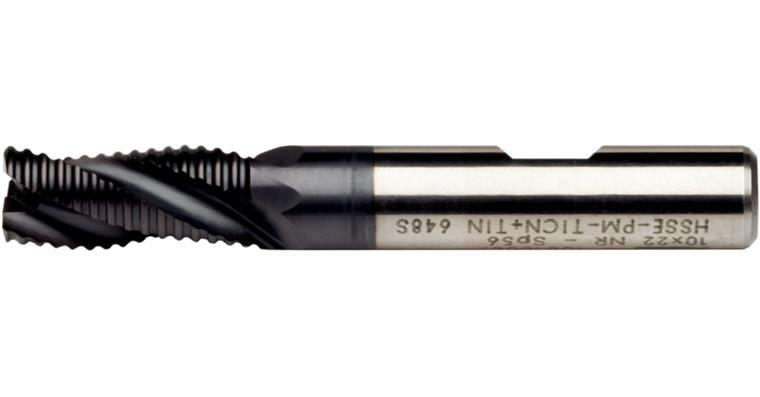 ATORN square end mill cutter PM TiAlN, DIN 844B, TYPE NR, 14.0 mm diameter