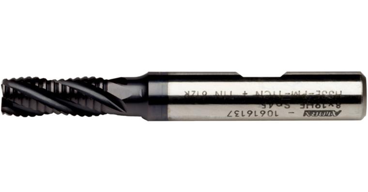 ATORN end mill PM TiAlN D844B K HF, diameter 8.0 mm