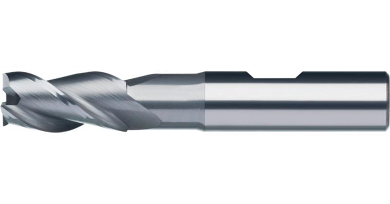 ATORN SC end mill D 8.0 x 20 x 30 x 64mm, HB shaft 3 cutting edges, ULTRA MS