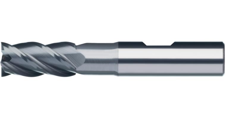 ATORN SC end mill D 10.0 x 22 x 32 x 70mm, HB shaft 4 cutting edges, ULTRA MS