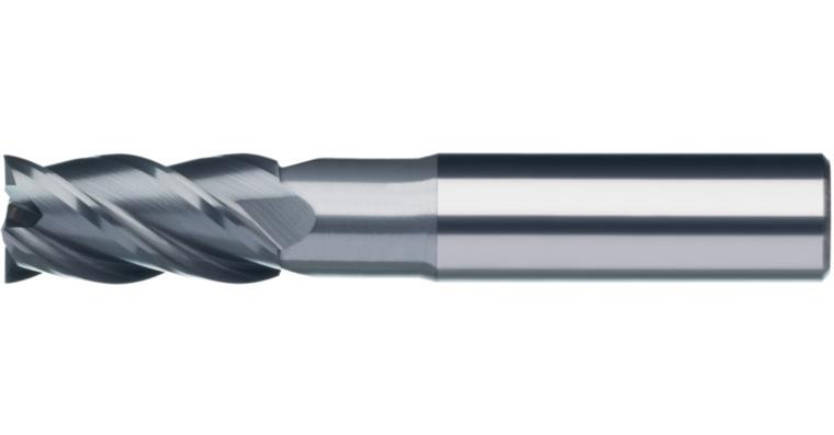 ATORN SC end mill D 4.0 x 12 x 20 x 50mm, HA shaft 4 cutting edges, ULTRA MS