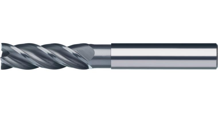 ATORN SC end mill D 10.0 x 32 x 46 x 100mm, HA shaft 4 cutting edges, ULTRA MS