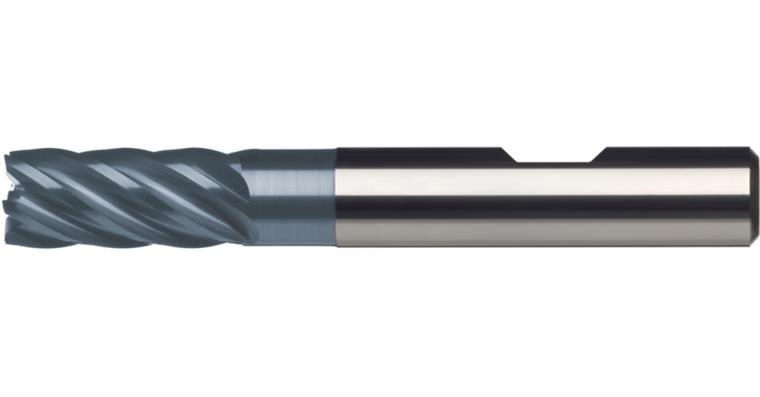 ATORN SC end mill D 4.0 x 12 x 20 x 57mm, HA shaft 5 cutting edges, ULTRA MS