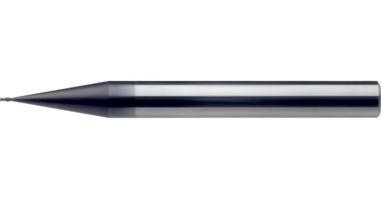 ATORN SC mini end mill, diameter 0.8 x 1.8 x 40 mm T=2 RT52