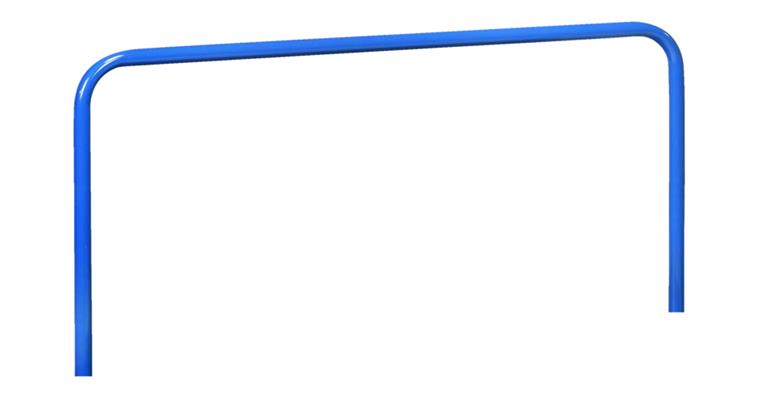 Einsteckbügel für Plattenständer Art.-Nr. 85578102 Höhe x Länge 600 x 1600 mm