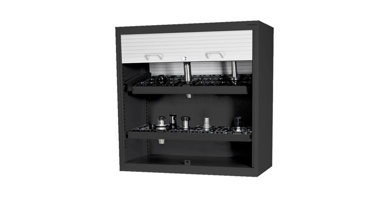 CNC MAGAZINE ADD-ON CABINET 1000X1000X500 MM RAL7035/7016
