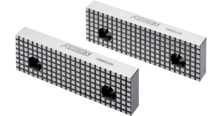 ATORN Wendebacken Typ WB-K 125 mm kreuzgeriffelt / glatt passend für Hilma