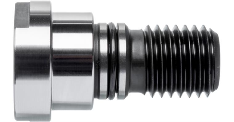 ATORN pull stud SK50 OTT ring groove M24 with hole 11.5 mm