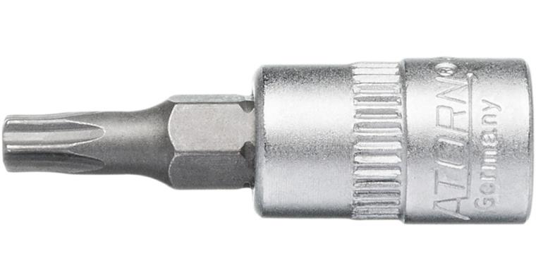 ATORN screwdriver bit for TX socket T 10 1/4 inch