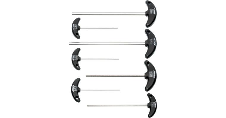 1051876100 ATORN Sechskantschraubendreher-Satz 7-teilig 2-8 mm Quergriff glanzvernickelt