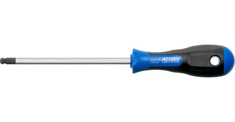 ATORN hexagon screwdriver 2 mm, ball end