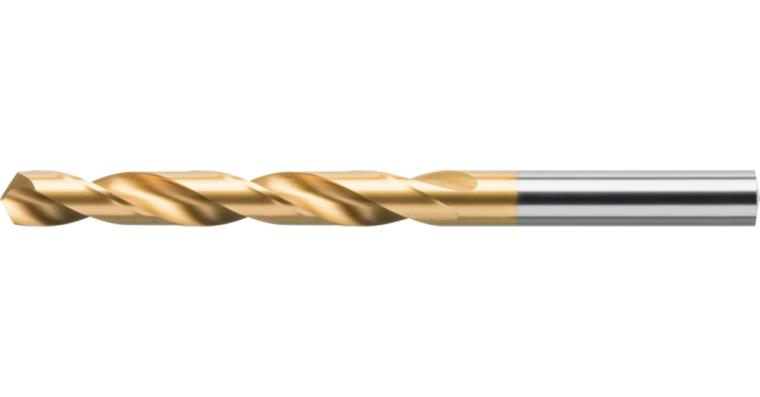 ATORN twist drill N HSS TiN, DIN 338, 1.0 mm x 34 mm x 12 mm, 118°
