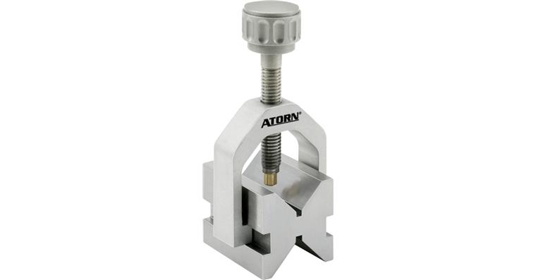 ATORN Prisma 25x20x20 mm mit Spannbügel aus rostfreiem Stahl mit Spannbügel