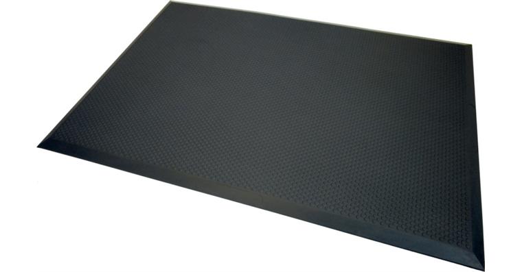 ATORN workplace mat, flame-retardant, 960 x 660 mm, flat surface texture